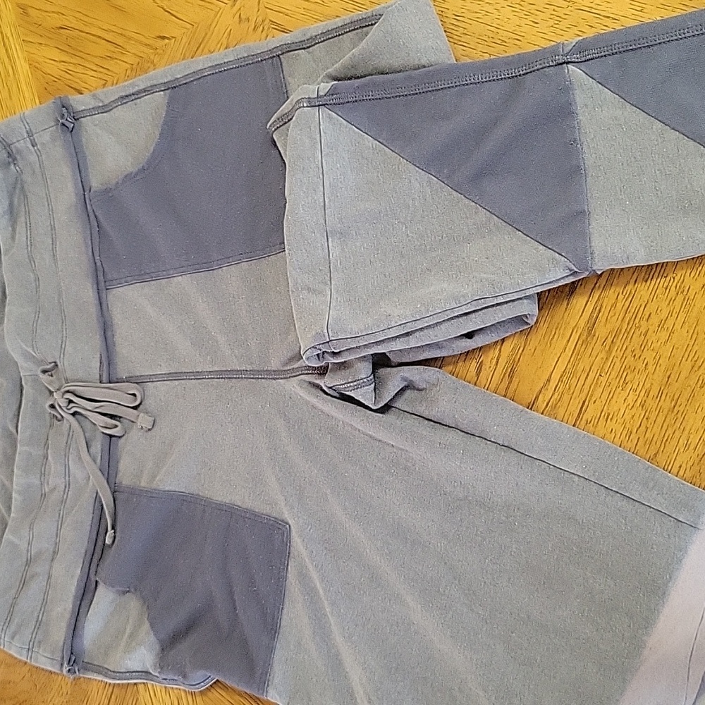 1x Rae Mode Pull On sweats/leggings,run Small 2 Tone Gray With pockets
